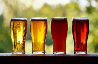 Bières de la microbrasserie Le Moulin 7   © Le P'tit Bonheur de Saint-Camille