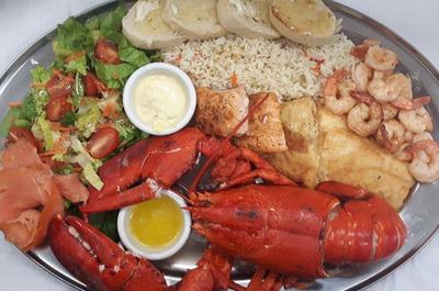 Assiette de homard   © La Capitainerie des Deux Soeurs