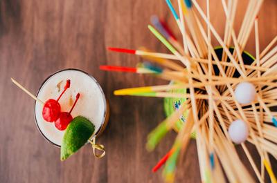 Cocktails maison et menu complet