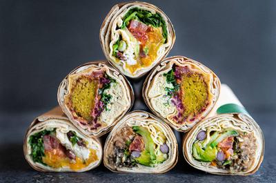 Vaste sélection de pitas gourmands
