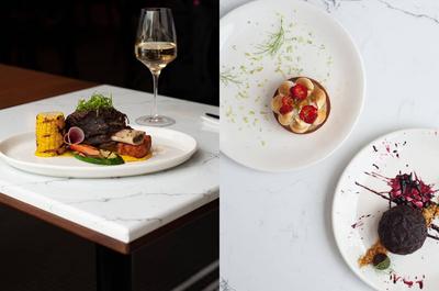 Boeuf et dessert   © studio-alinea.com
