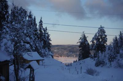Vue en hiver