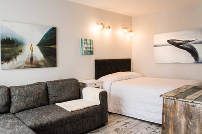 Motel 2 lits queen et 1 double 3 lits   © L.Gagnon