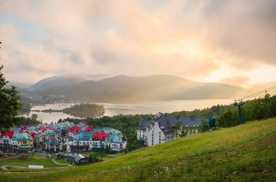 Vue sur le lac Tremblant   © D.Abbot