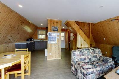 Intérieur Chalets Anse-à-Jos   © N.Boisvert