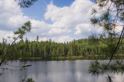Lac de pêche à la truite mouchetée   © Sépaq