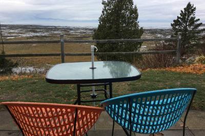 Terrasse avec vue   © Motel Cap Blanc