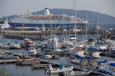 Vue sur la marina