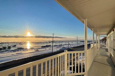 Vue hivernale