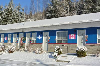 Motel en hiver