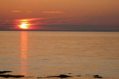 Coucher de soleil   © Motel et Resto de la Mer