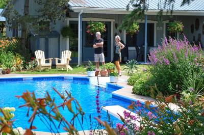 Piscine chauffée