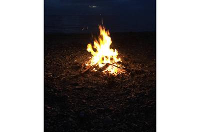 Feux sur la plage