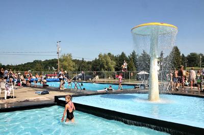 Piscine et pataugeoire