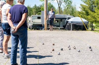 Jeux de pétanque