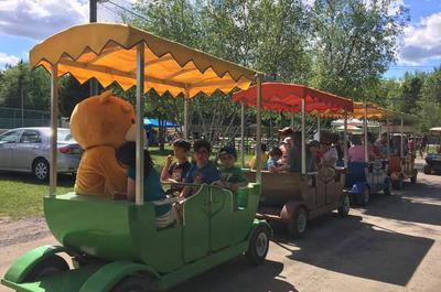 Tour de petit train   © Camping Choisy