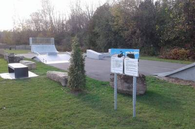 Parc de planche à roulettes