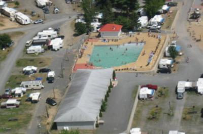Photo aérienne piscine