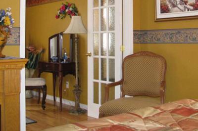 Chambre abricot
