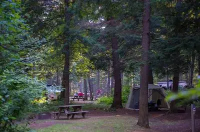 Campgrounds and ready-to-camp