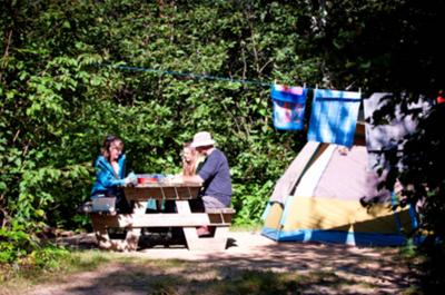 Emplacement Type pour tente