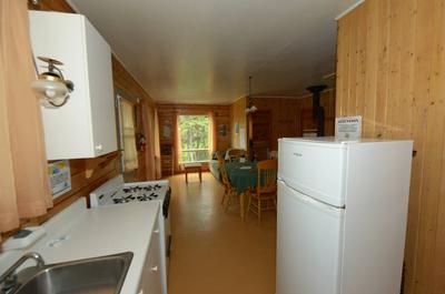 Intérieur du chalet   © Pourvoiries Essipit