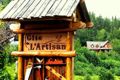 Panneau d'accueil