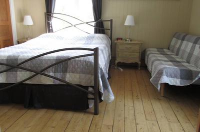 Chambre 2 avec lit queen   © I.Lizotte