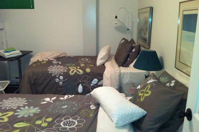 Chambre lits jumeaux