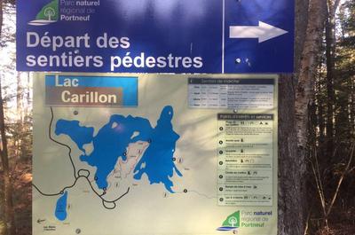 Carte des sentiers pédestres